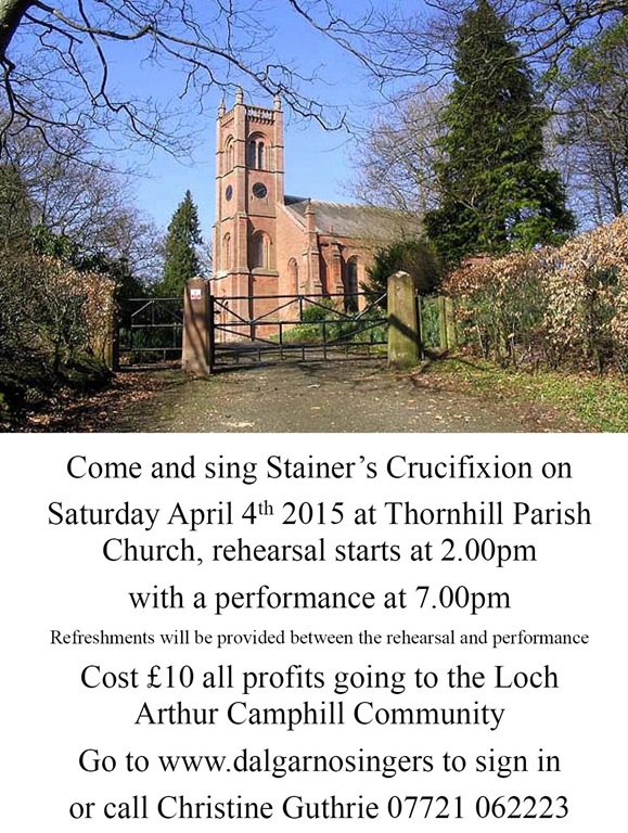 Stainer Thornhill 4th April